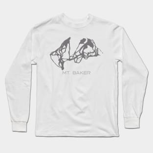 Mt Baker Resort 3D Long Sleeve T-Shirt